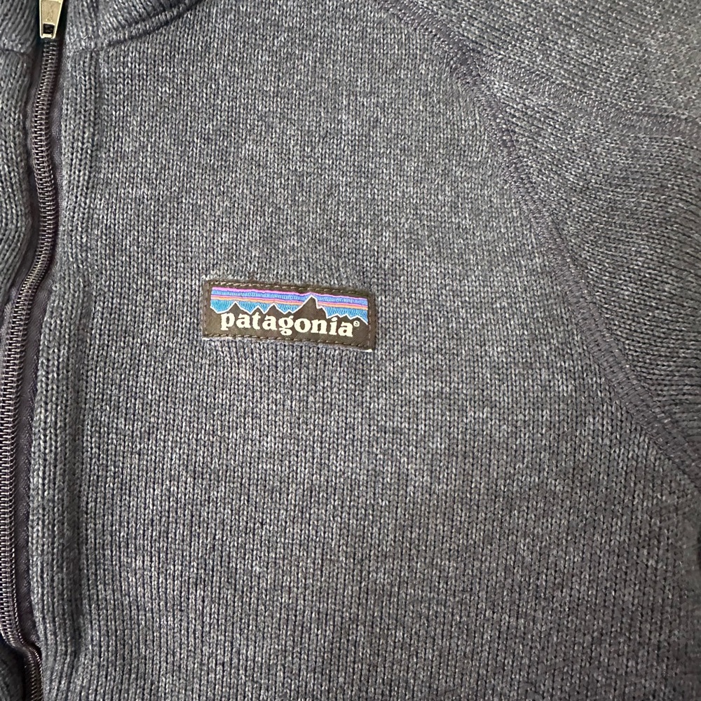 Patagonia Better Sweater Full Zip Navy Blue - Picture 4 of 9